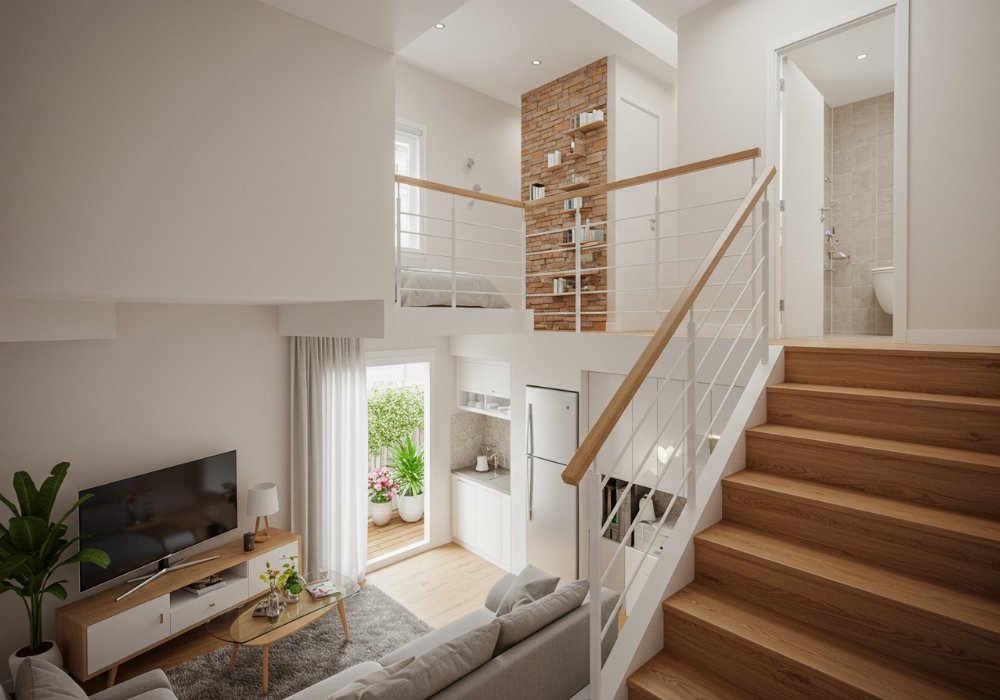o que é um apartamento duplex